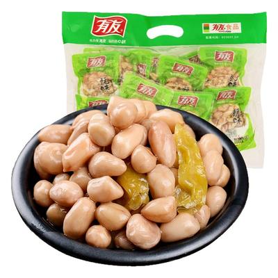 【有友】泡椒花生散装花生追剧休闲零食无壳非油炸下酒小菜小包装