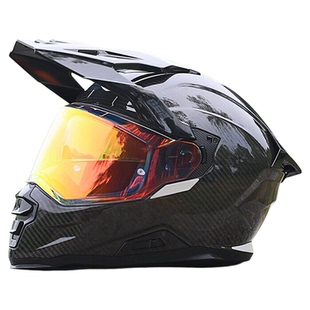 GSB X30头盔碳纤维摩托车越野拉力双镜片公路拉力机车骑行全盔