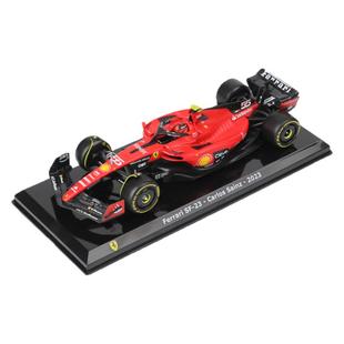 F1赛车模型比美高1:24法拉利sf23方程式周边合金车模玩具摆件收藏