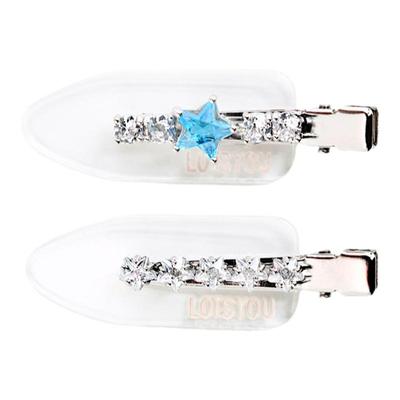 泫雅同款~星星钻石无痕夹