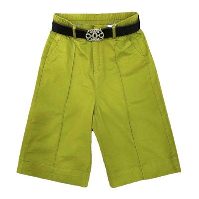 高腰韩版纯棉直筒六分裤宽松薄款