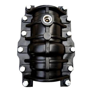 哈夫节抢修接抱箍50pe水管抢修快接补漏接头63 110 160管道抢修节