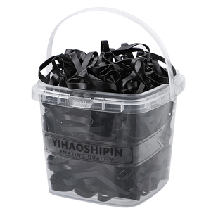 简约加粗一次性发圈女高弹力耐用橡皮筋女扎头发绳儿童小头绳皮套