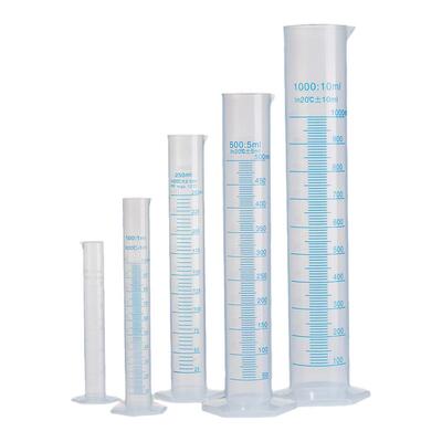 labshark加厚刻度塑料量筒100mL