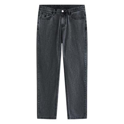 【柔软亲肤】ZIOZIA通勤男装25春直筒牛仔裤中青年男裤TDPE1434C