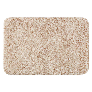 Kleine Wolke进口白色卫生间地垫浴室门口吸水地毯防滑干脚垫门垫