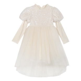 NORNOR陈大猪童装 女童公主裙2025新款高端生日会晚礼服儿童裙子