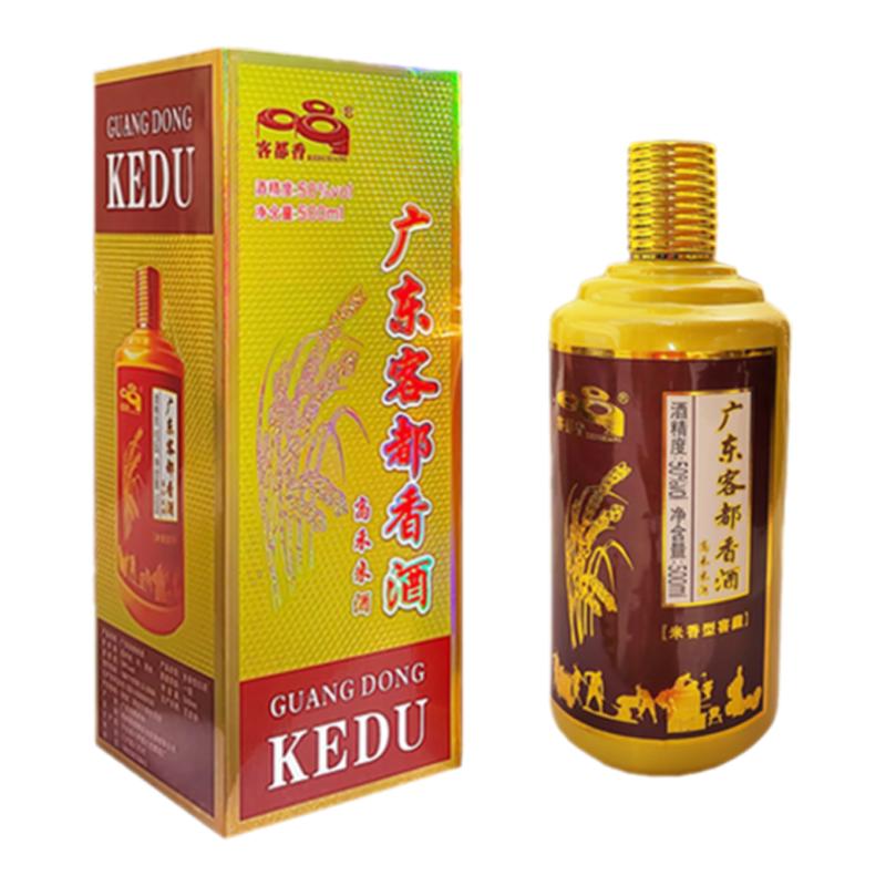 客都香高禾米酒500ML米香型50度