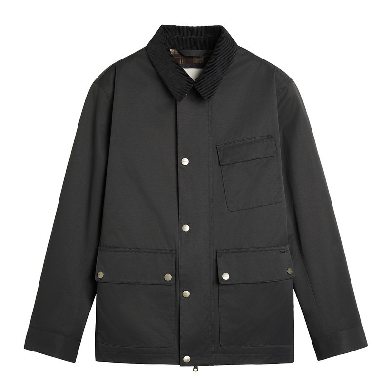 【旷野棉服】GANT/甘特26秋冬男巴恩风美式休闲复古翻领防风外套