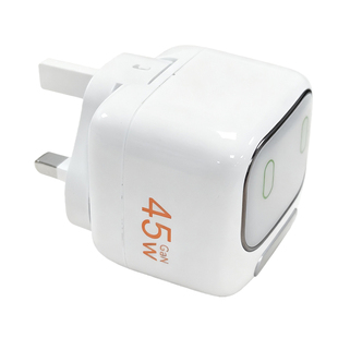 【AI语音唤醒】港版充电头45w双typec口智能充电器PD快充头USB-C充电插头适用于苹果17pro华为小米笔记本电脑