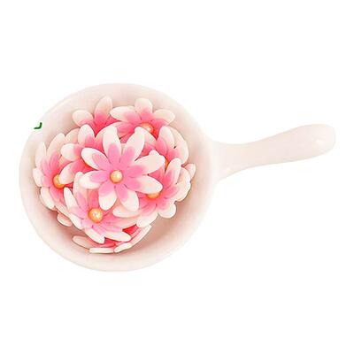 翻糖小花蛋糕装饰提拉米苏摆件