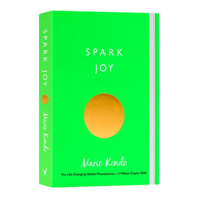 怦然心动Spark Joy 英文原版进口图书 生活习惯家居生活 怦然心动的人生整理法则同作者 整洁女王Marie Kondo 藤麻理惠