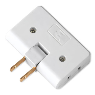 超薄多孔一转三扩展折叠多功能电源插座扩展器转换两孔插头转换器