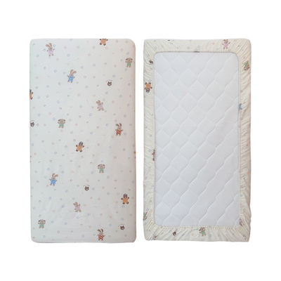 a类纯棉定制宝宝专用婴儿床床笠