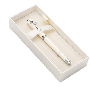 摩登MODERN心型M355宝珠签字笔金属笔杆中性水笔 0.7mm黑色笔芯学