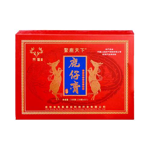 东鳌鹿仔膏150g梅花鹿鹿膏女性气血膏方正品搭仔鹿膏人参温和滋养