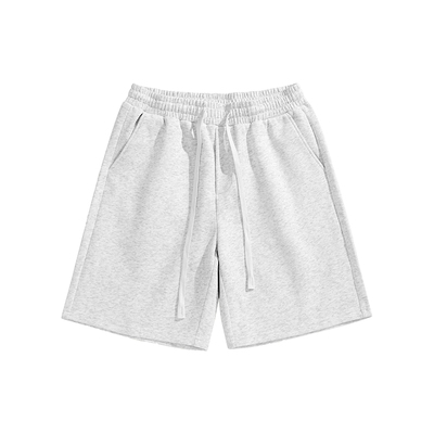 VR97柔软舒适纯色直筒短裤