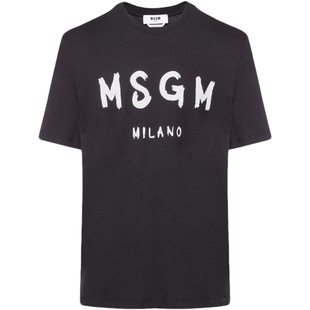 MSGM 男士休闲时尚简约潮牌短袖T恤2000MM510 200002