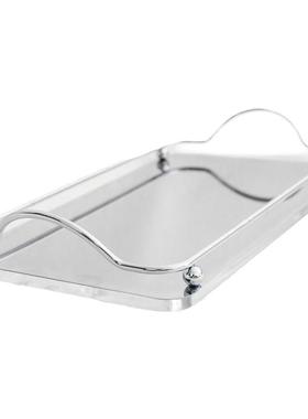 客厅亚克力金属香水北欧托盘