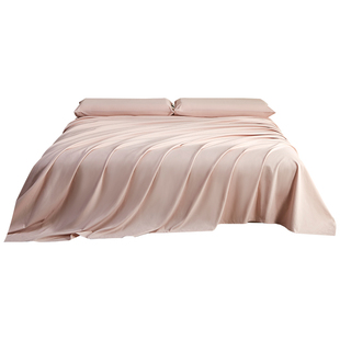 100S长绒棉床单单件纯棉全棉磨毛宿舍单人被单三件套秋冬2025新款