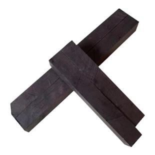 紫光檀黑檀原木老料木刀料木剑料乌木弹弓料雕刻手串料刀柄唢呐料