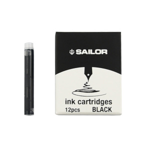 日本 写乐sailor 彩色染料墨胆 极黑青墨苍墨 墨囊 颜料墨水胆