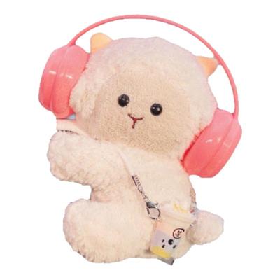 毛绒公仔车载摆件小羊咩咩