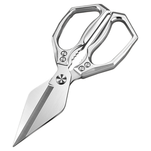 匠心工艺大头剪刀省力不锈钢剪刀鸡鱼肉鸡骨剪刀强力家用大剪骨刀