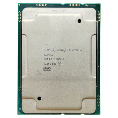Intel/英特尔至强铂金 8259CL服务器CPU24核心48线程2.5GHZ处理器
