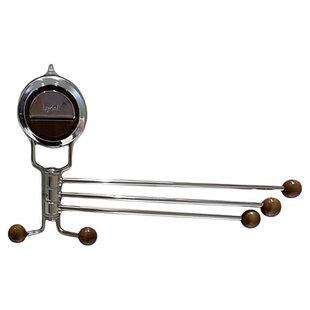 简约壁挂抹布架新款家用厨房浴室毛巾收纳专用不锈钢吸盘式置物架