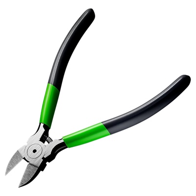 牛享工业级水口钳高硬度模型剪钳电子钳偏口斜口钳专用小钳子工具