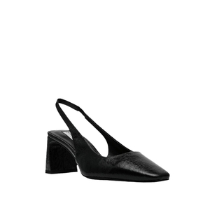 [限时折扣]Steve Madden 女鞋ENCANTO浅口尖头粗跟后空凉鞋高跟鞋