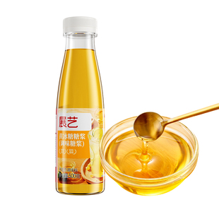 展艺黄冰糖糖浆浓缩调味果糖蔗糖手打柠檬茶商用咖啡奶茶店专用