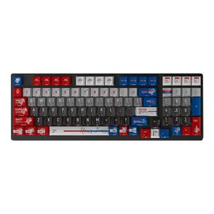 Fuhlen富勒开拓者98键磁轴有线游戏键盘全热插拔RGB背光可调键程