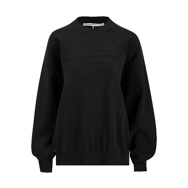 AlexanderWang圆领长袖毛衣女士