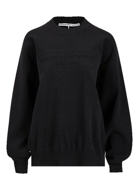 AlexanderWang圆领长袖毛衣女士