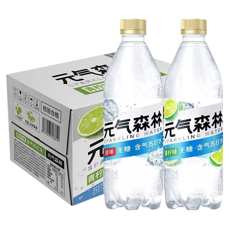 元气森林含气苏打水500ml整箱装.
