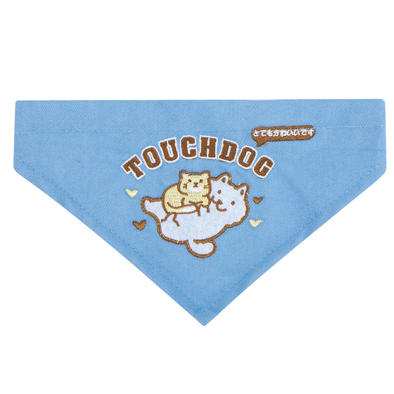 Touchdog它它宠物狗狗猫咪口水巾围巾衣服饰品围嘴三角巾那样与王