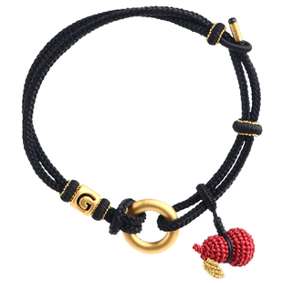 定制链接代编金银饰品文玩珠宝 手工编织手链脚链腰链材料包定制