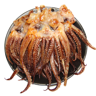 现烤鱿鱼头爪须500g 孕妇麻辣海鲜零食散装即食 山东特产远洋捕捞