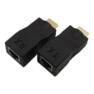 优霆HDMI无源单网线延长器30米1080P分辨率4k*2k30HZ