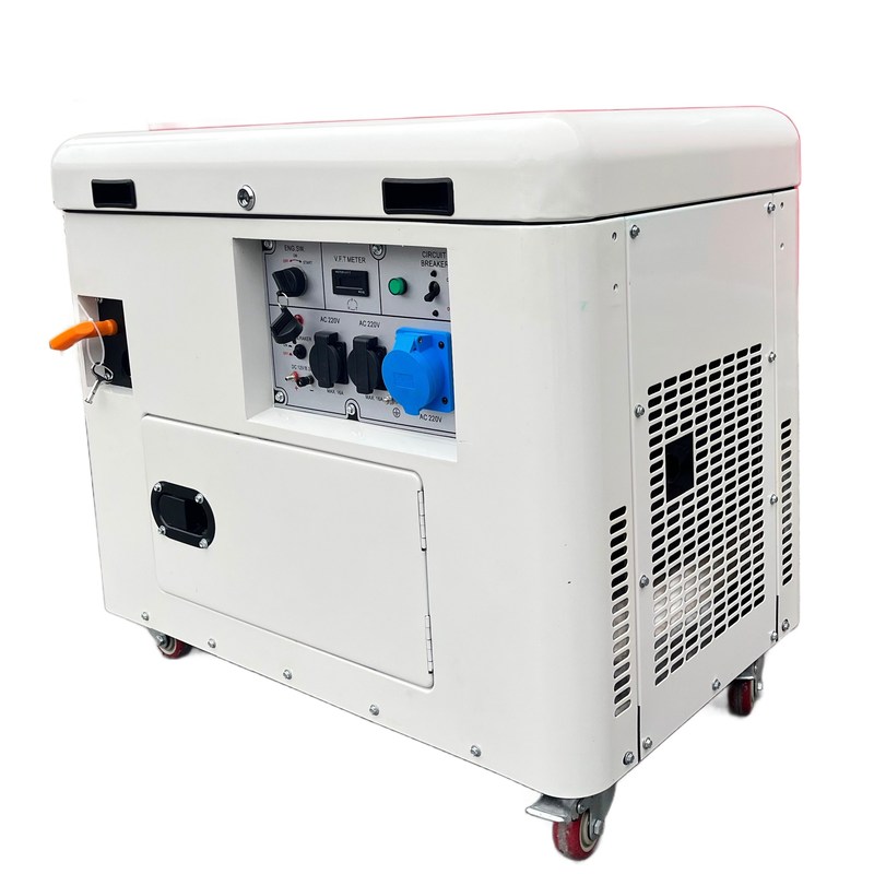 汽油发电机5kw小型单缸静音单相220V汽油发电机组支持OEM/ODM