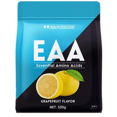 日本代购HULX-FACTOR必需氨基酸EAA 520g/袋健身运动训练补给营养