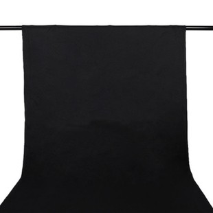 黑色吸光布摄影拍摄背景布纯黑网红道具幕布不反光植绒布