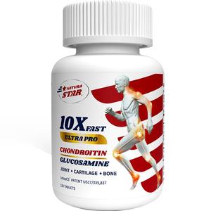 NaturaStar鲨鱼氨糖软骨素美国原装进口中老年成人关节养护膝盖