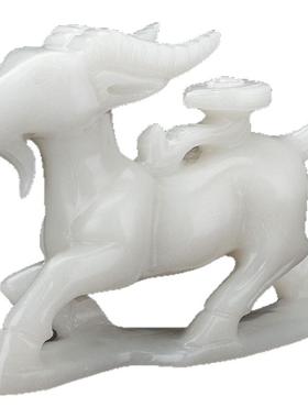 如意领头羊摆件生肖风水工艺品