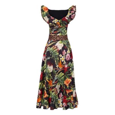 PHILIPP PLEIN 女士花卉长款连衣裙