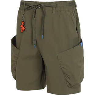 Adidas/阿迪达斯正品三叶草新款男士梭织系带运动休闲短裤JD1148
