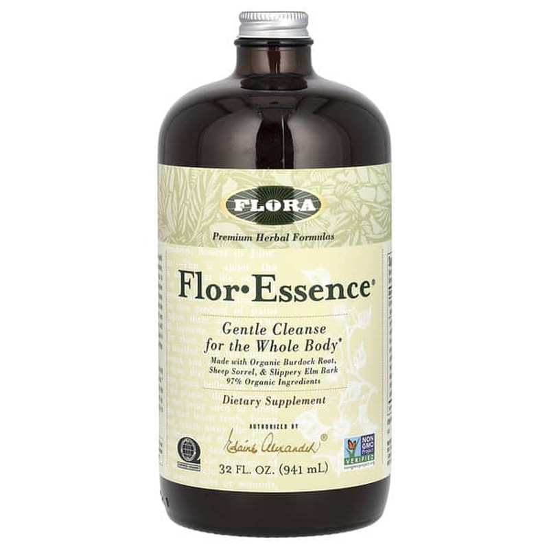 Flora护士茶FlorEssence全身清体配方草本茶有机植物萃取代谢