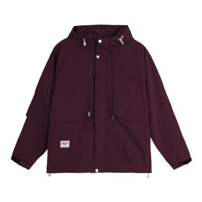 PANMAX大码潮牌男装秋款机能风连帽夹克山系户外复古工装加大外套